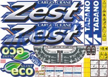 Комплект стикеров для КМУ Taданo Zest ECO 300